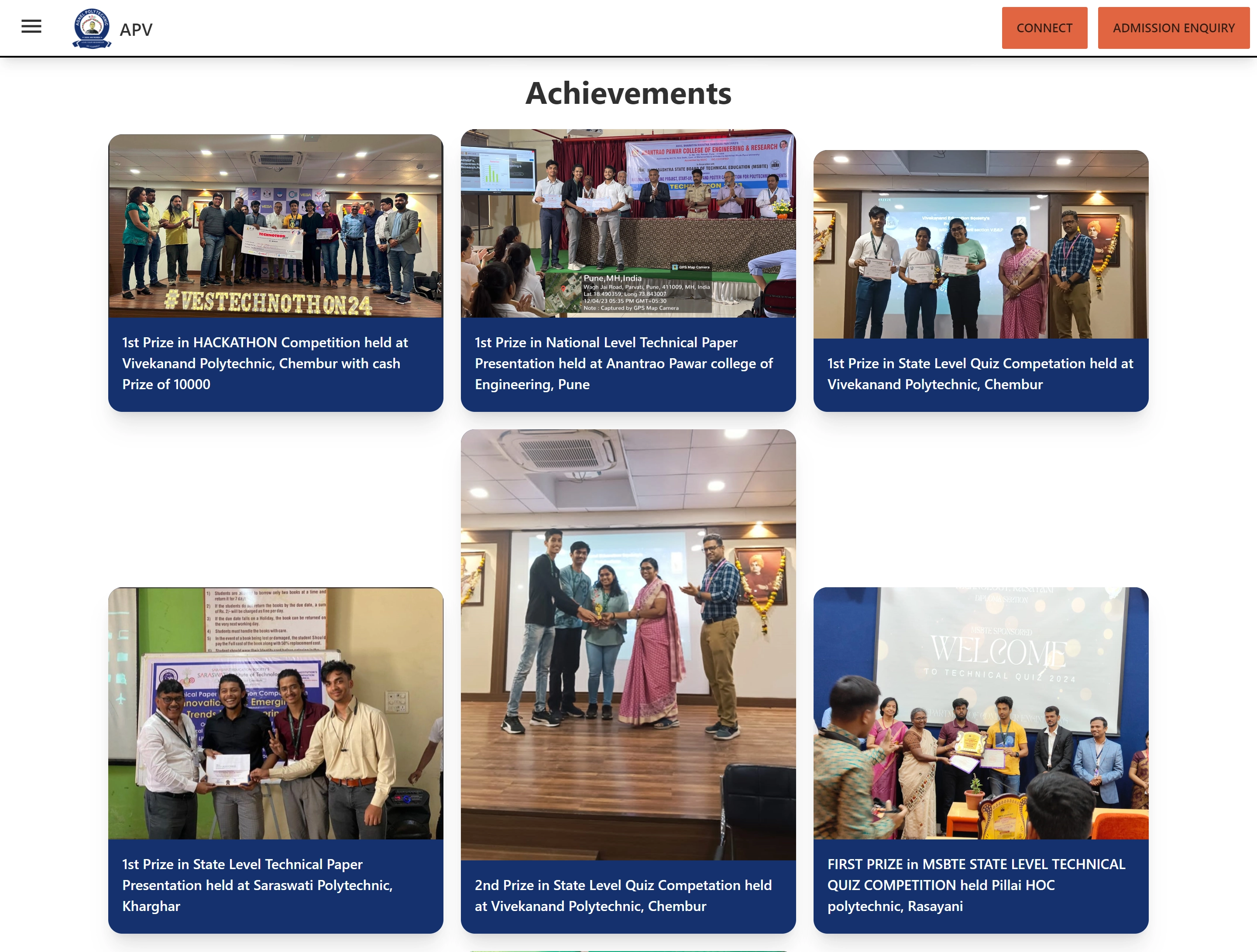 Achievements